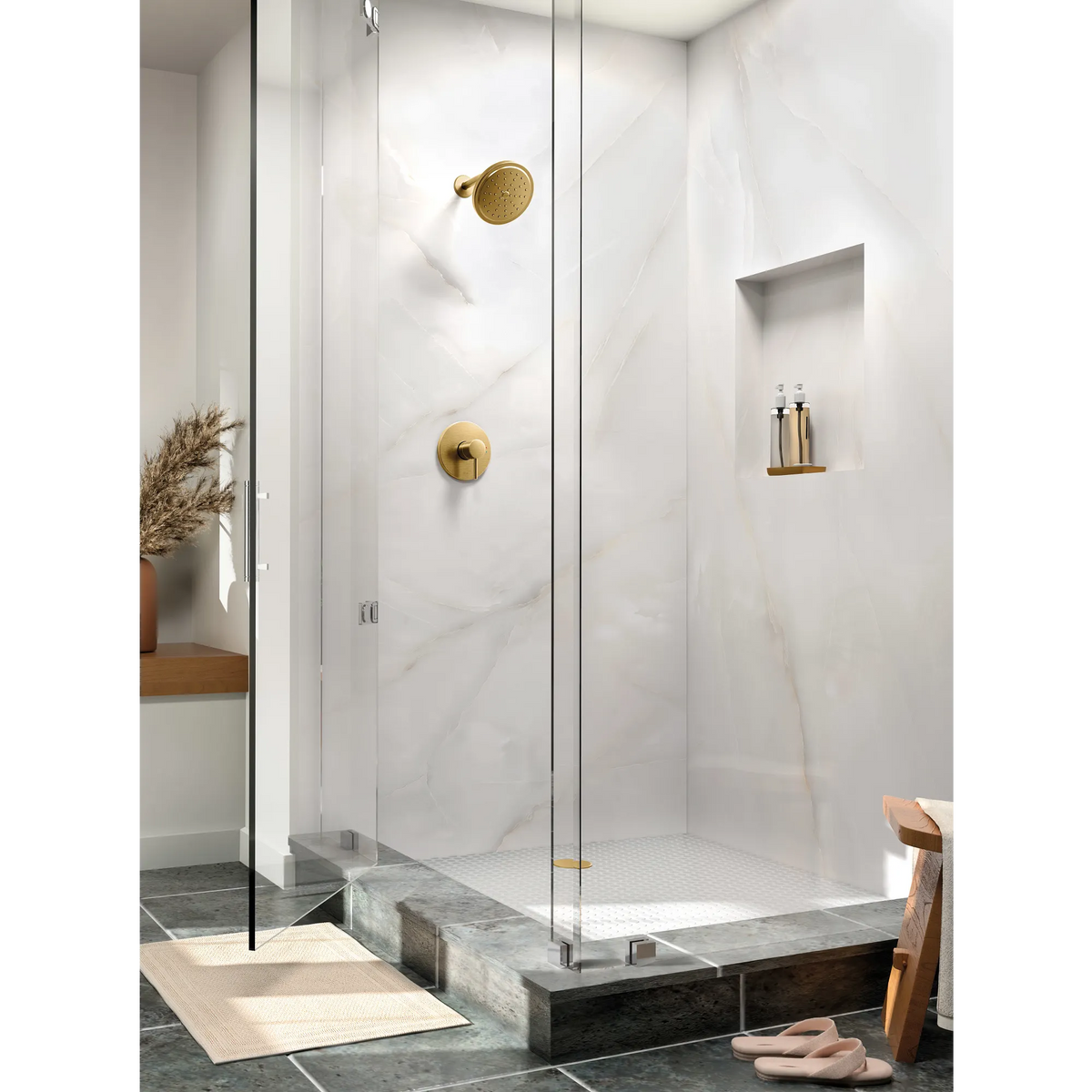 Moen Align M-CORE 2-Series Eco-Performance Shower Only UT2192EP in Brushed Gold (UT2192EPBG) - view 2