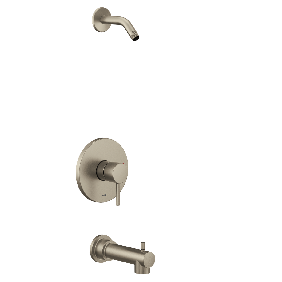 Moen Align M-CORE 2-Series Tub/Shower - No Head UT2193NH in Brushed Nickel (UT2193NHBN)