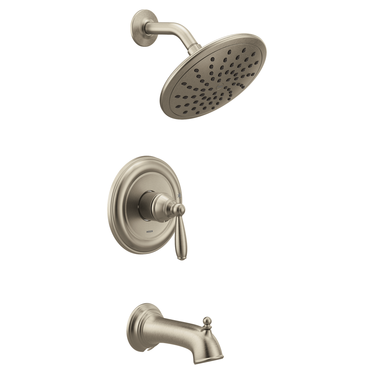 Moen Brantford M-CORE 2-Series RS Tub/Shower UT2253EP in Brushed Nickel (UT2253EPBN)