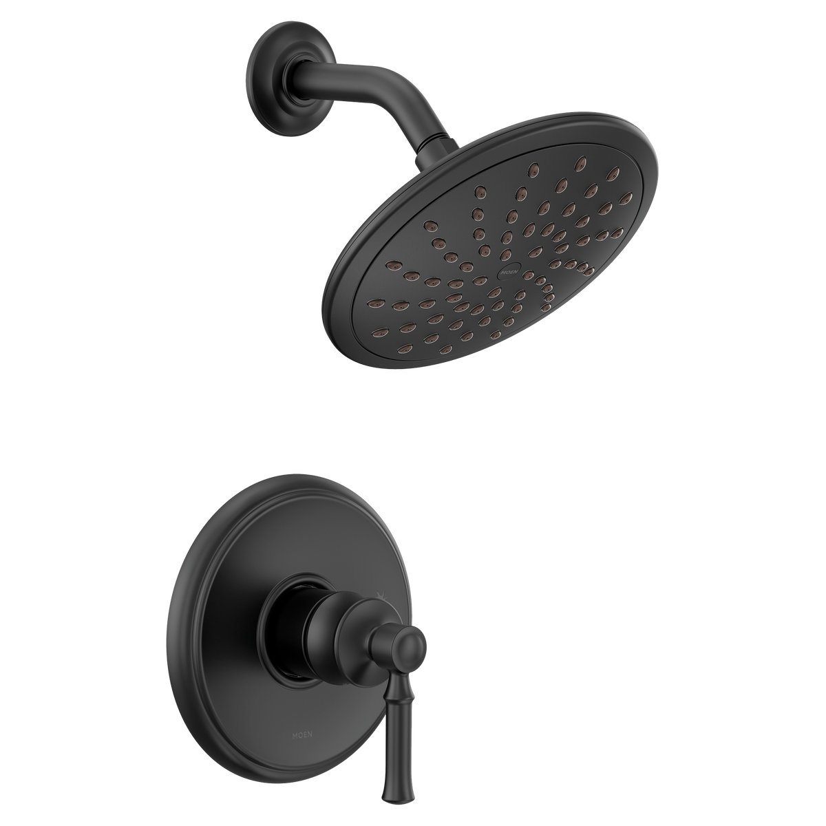 Moen Dartmoor M-CORE 2-Series RS Shower Only UT2282EP in Matte Black (UT2282EPBL)