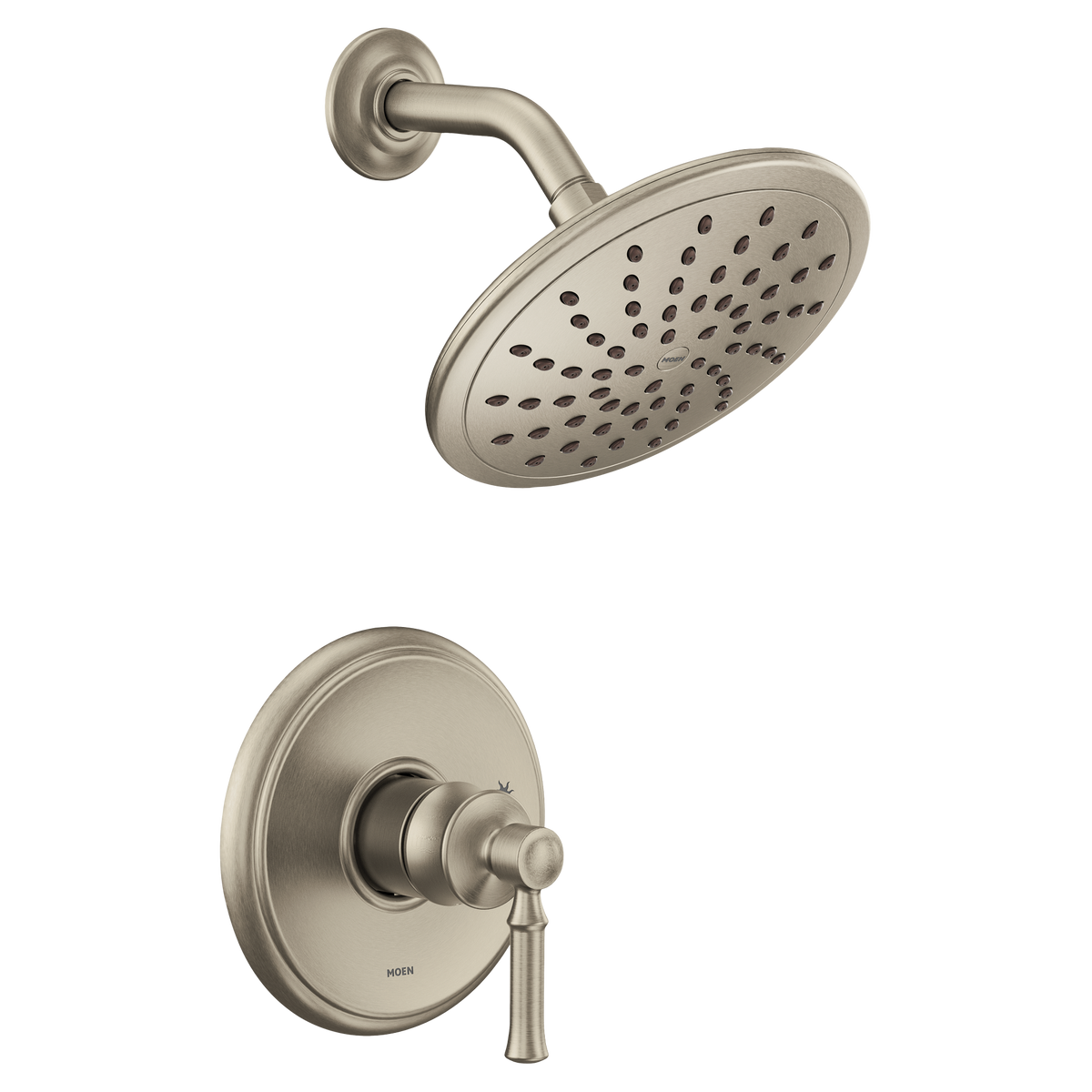 Moen Dartmoor M-CORE 2-Series RS Shower Only UT2282EP in Brushed Nickel (UT2282EPBN)
