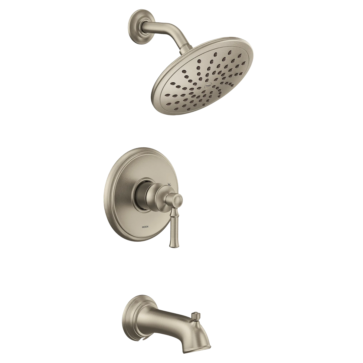 Moen Dartmoor M-CORE 2-Series RS Tub/Shower UT2283EP in Brushed Nickel (UT2283EPBN) - view 2