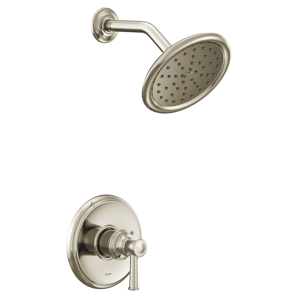 Moen Belfield M-CORE 2-Series Shower Only UT2312EP in Polished Nickel (UT2312EPNL)