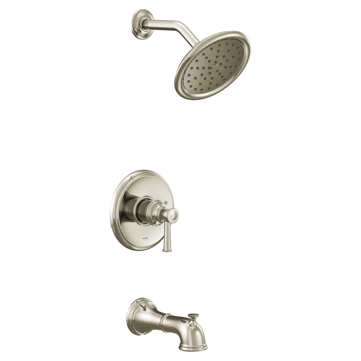 Moen Belfield M-CORE 2 Series Tub/Shower UT2313EP in Polished Nickel (UT2313EPNL)