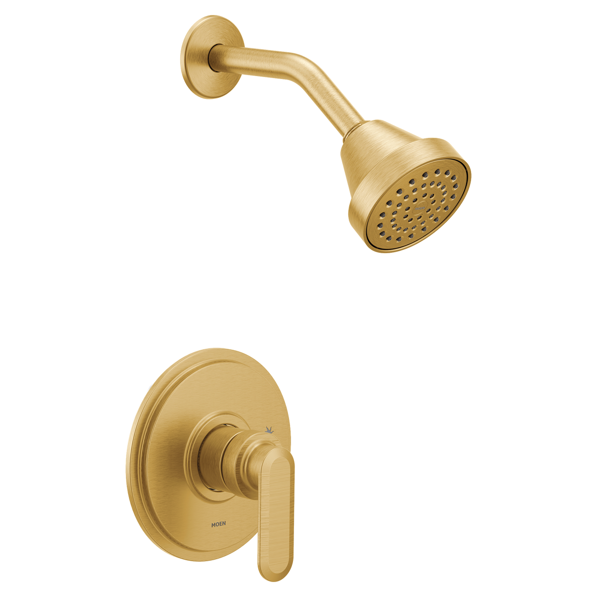 Moen Greenfield M-CORE 2-Series Shower Only UT2322EP in Brushed Gold (UT2322EPBG)