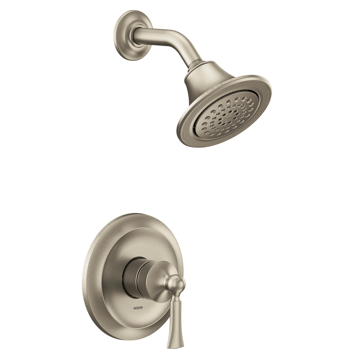 Moen Wynford M-CORE 2-Series Shower Only UT24502EP in Brushed Nickel (UT24502EPBN)