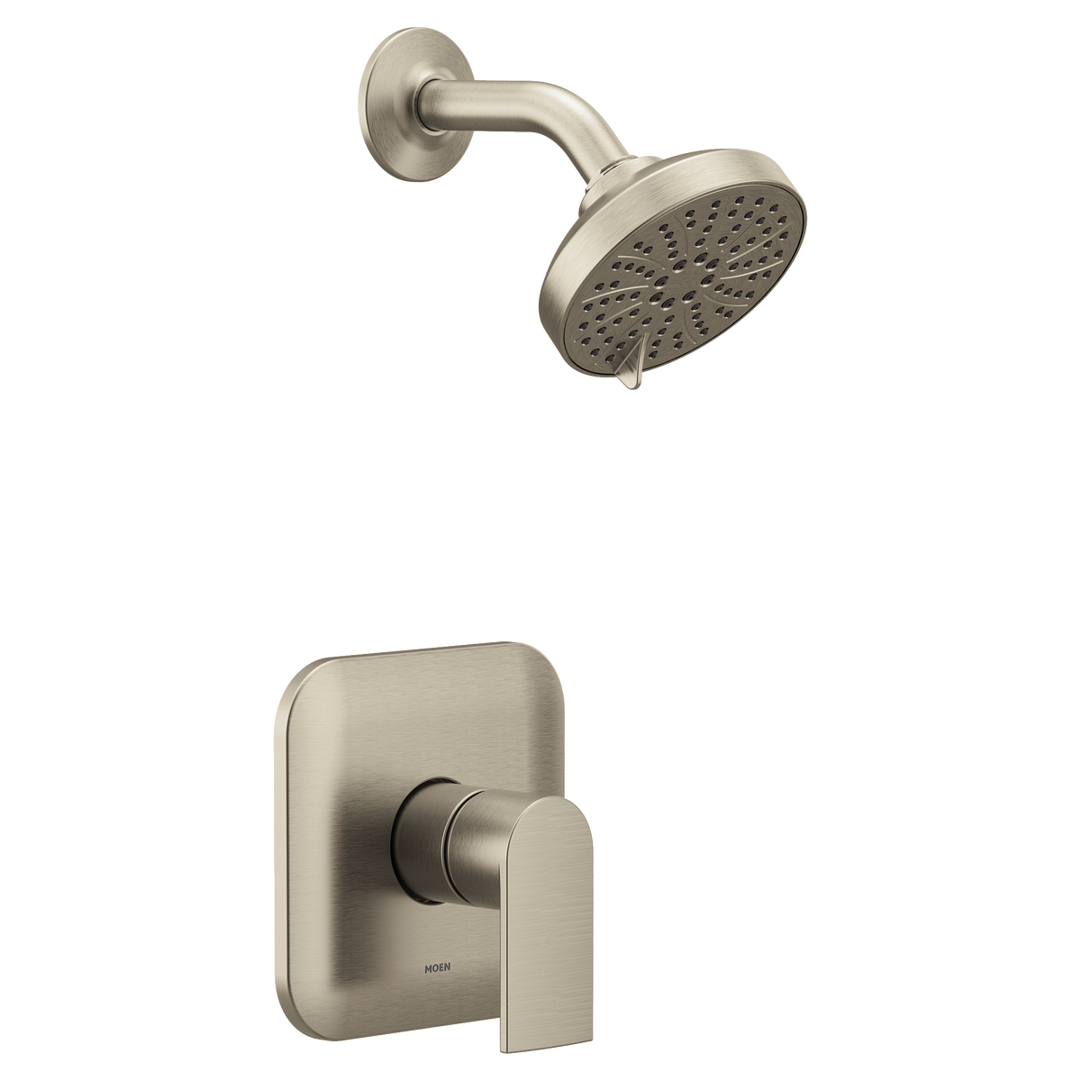Moen Genta LX M-CORE 4 Port Eco-Performance Shower Only UT2472EP in Brushed Nickel (UT2472EPBN)