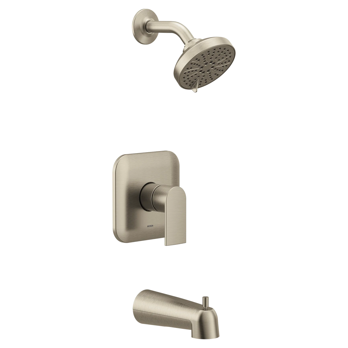 Moen Genta LX M-CORE 2 Series Eco-Performance Tub/Shower UT2473EP in Brushed Nickel (UT2473EPBN) - view 3