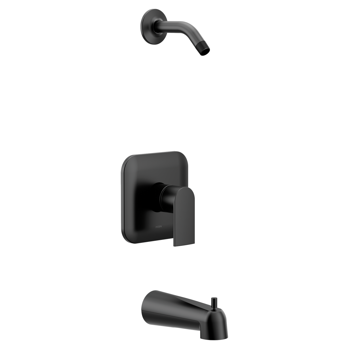 Moen Genta LX M-CORE 2 Series Tub/Shower - No Head UT2473NH in Matte Black (UT2473NHBL)