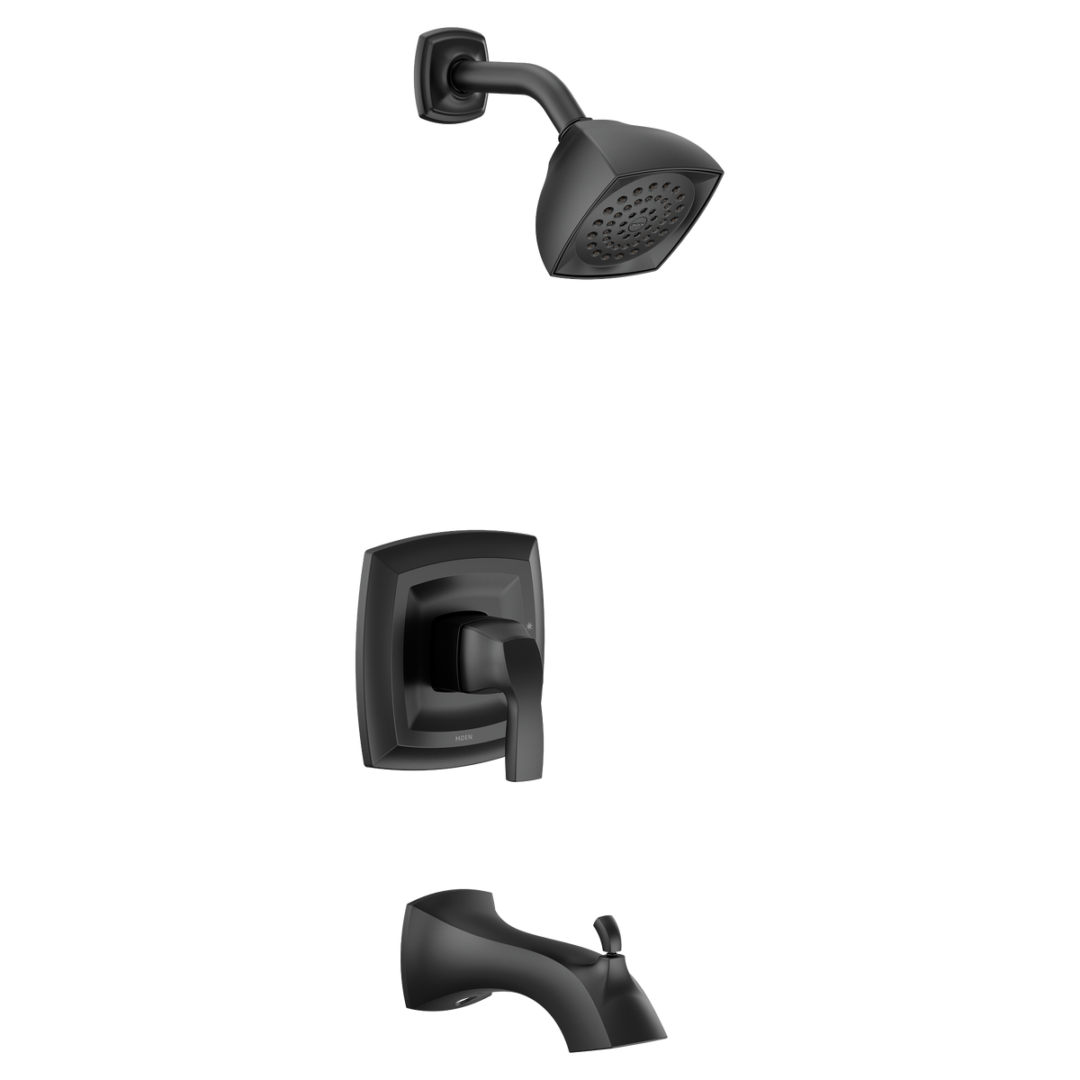 Moen Voss M-CORE 2 Series Tub/Shower UT2693EP in Matte Black (UT2693EPBL)
