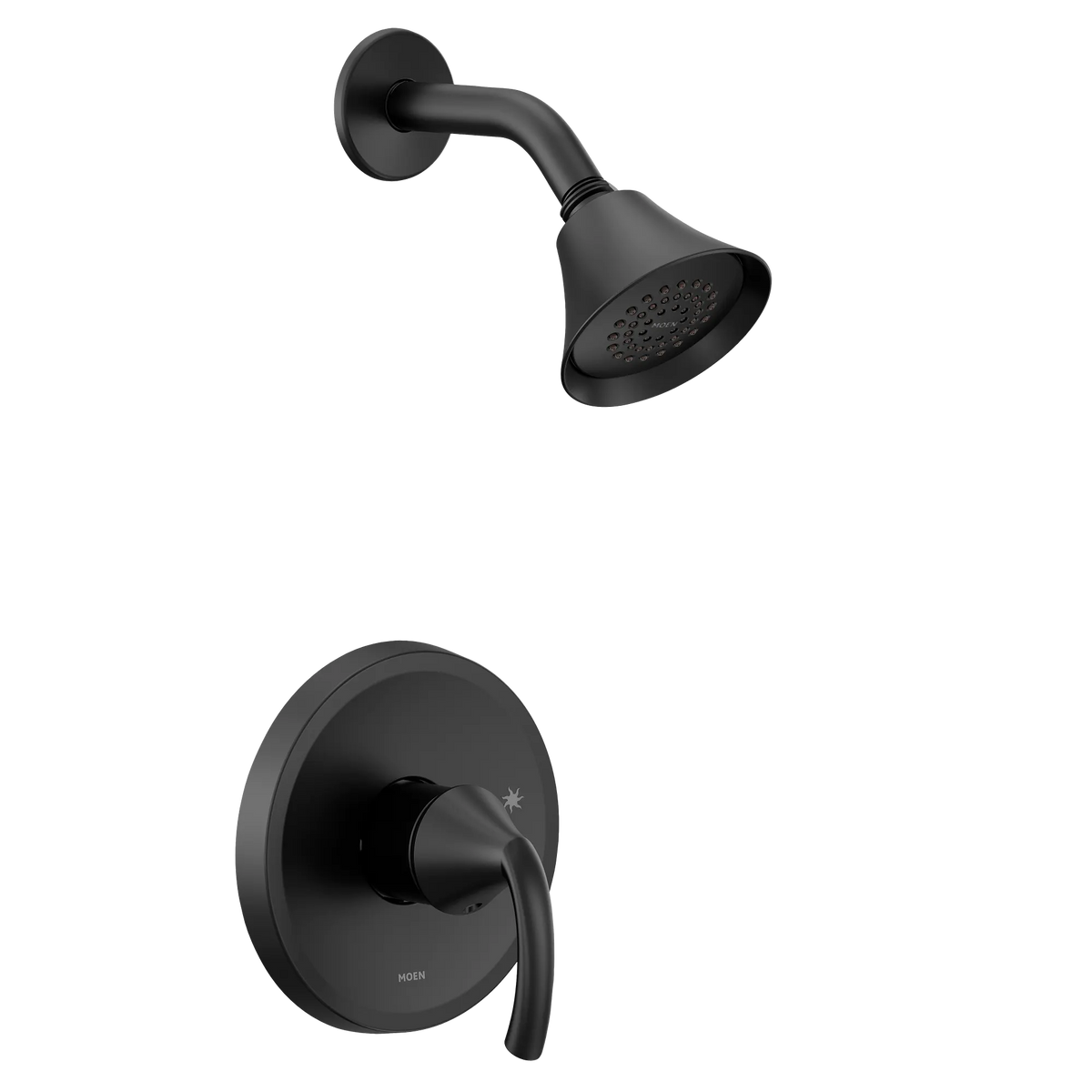 Moen Glyde M-CORE 2-Series Shower Only UT2742EP in Matte Black (UT2742EPBL) - view 2