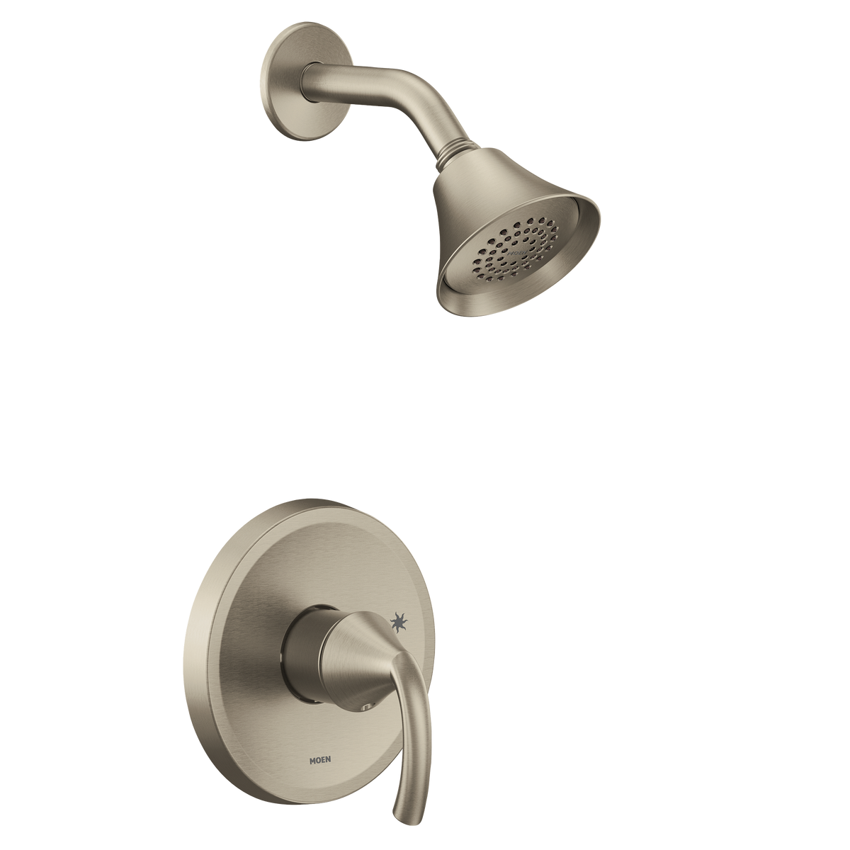 Moen Glyde M-CORE 2-Series Shower Only UT2742EP in Brushed Nickel (UT2742EPBN)