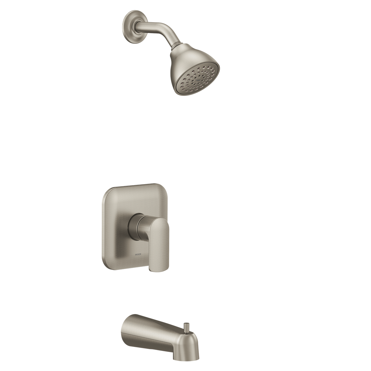 Moen Rizon M-CORE 2-Series Eco-Performance Tub/Shower UT2813EP in Brushed Nickel (UT2813EPBN)