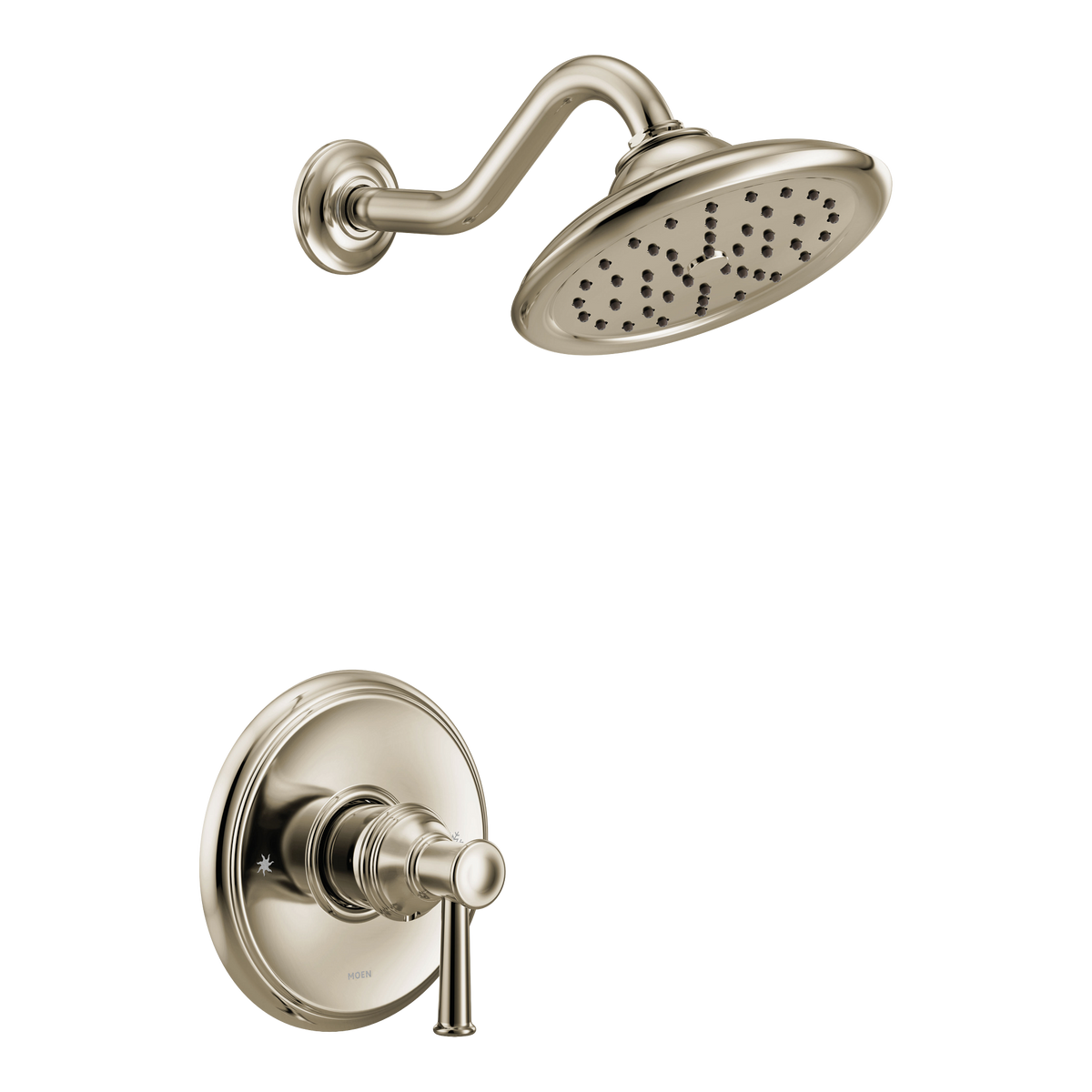 Moen Belfield M-CORE 3-Series Eco-Performance Shower Only UT3312EP in Polished Nickel (UT3312EPNL)