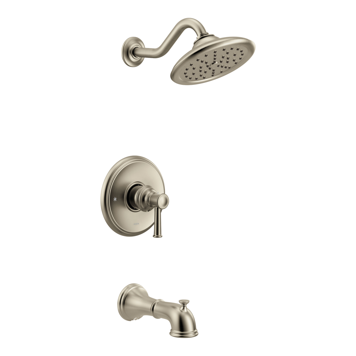 Moen Belfield M-CORE 3-Series Tub/Shower UT3313 in Brushed Nickel (UT3313BN)
