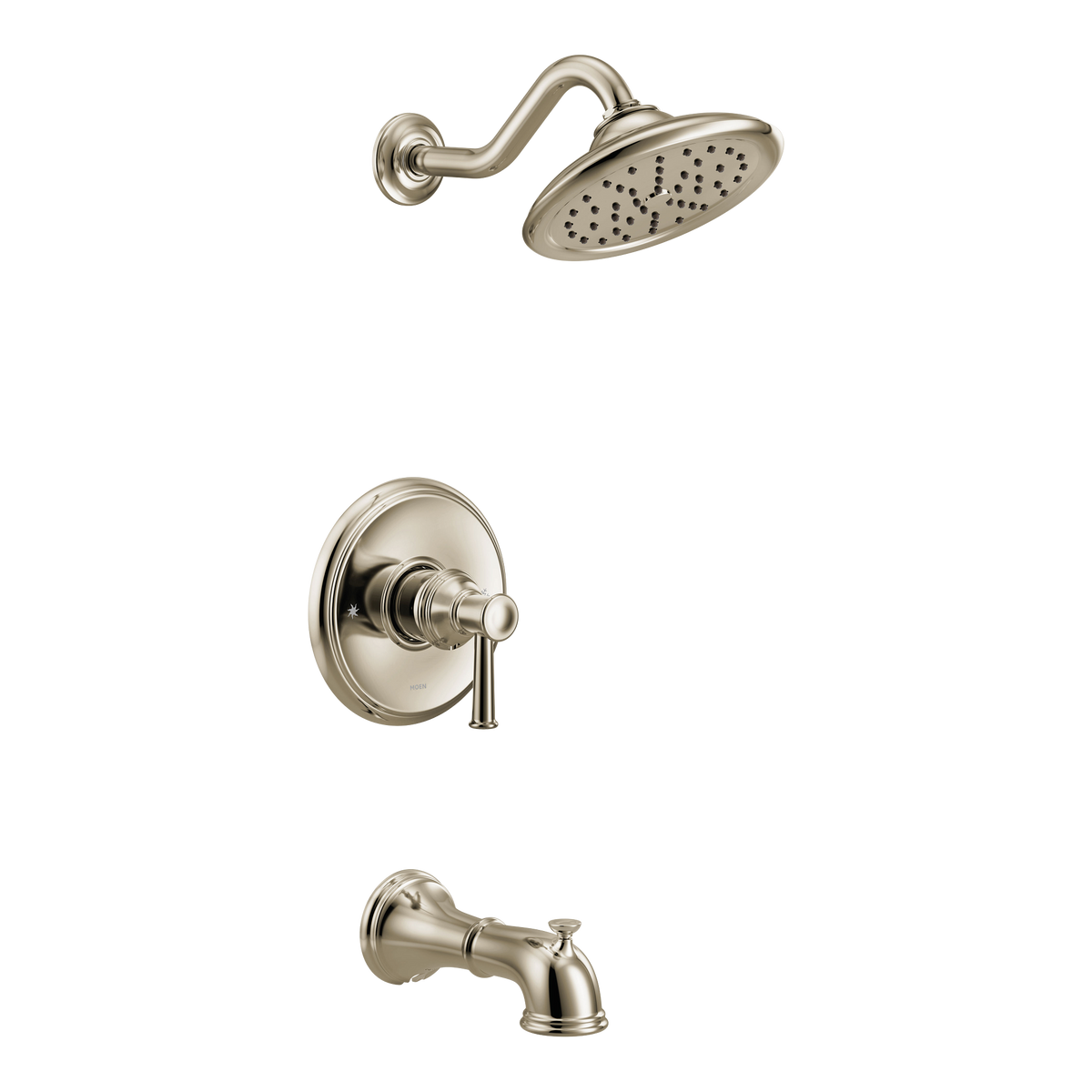 Moen Belfield M-CORE 3-Series Eco-Performance Tub/Shower UT3313EP in Polished Nickel (UT3313EPNL)
