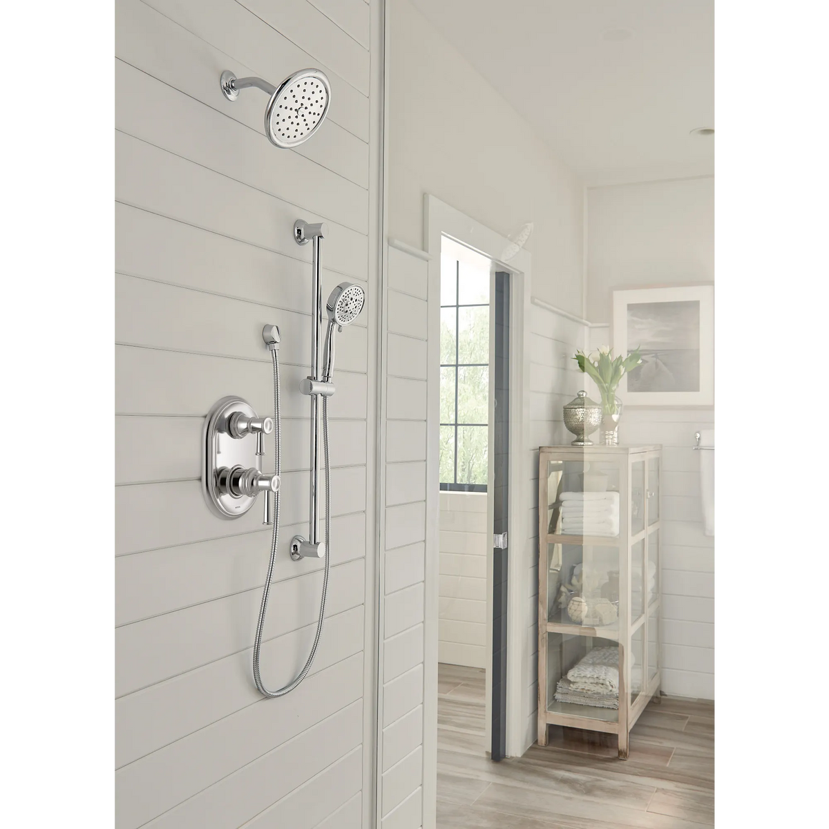 Moen Belfield M-CORE 3-Series with Integrated Transfer Valve Trim UT3322 in Chrome (UT3322) - view 2