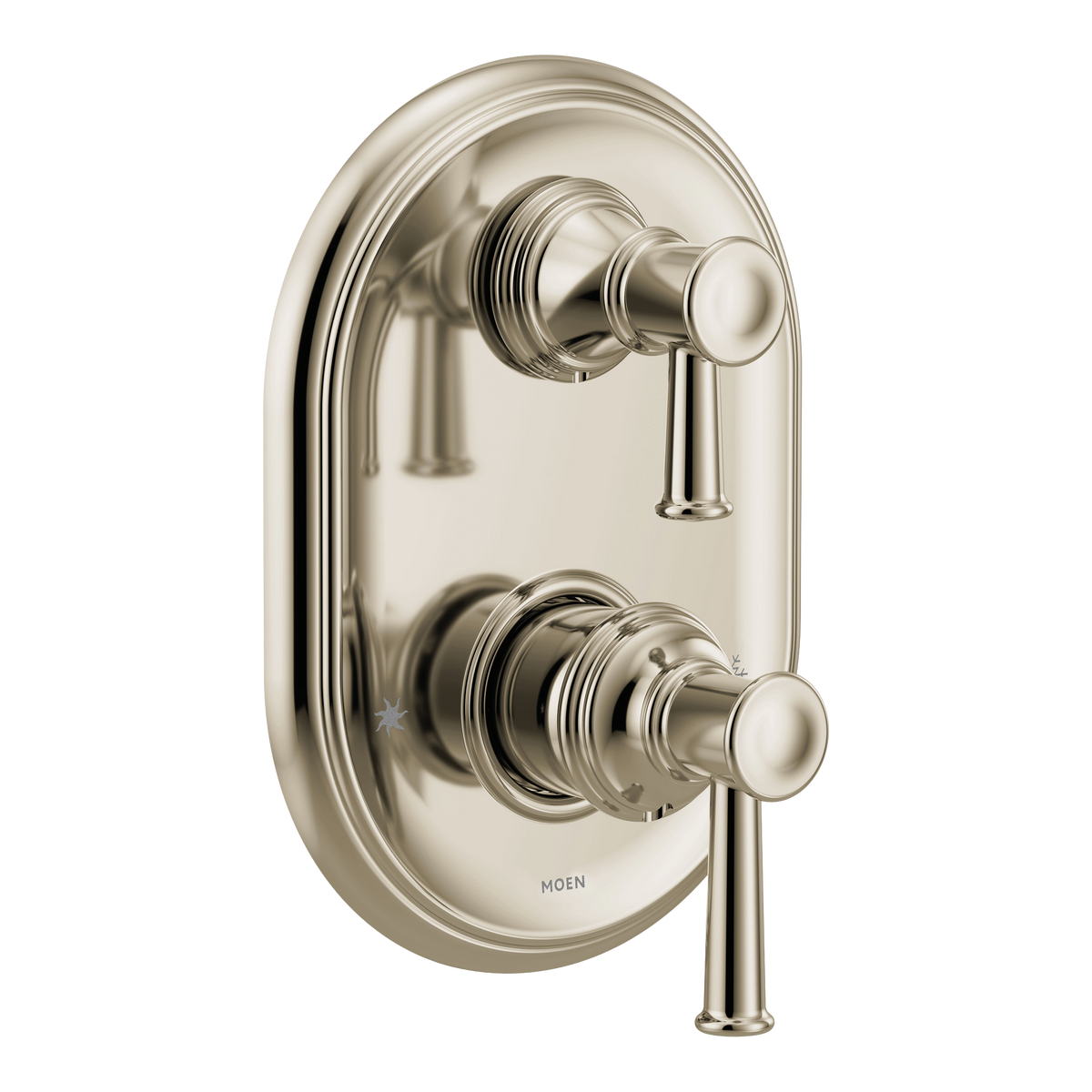 Moen Belfield M-CORE 3-Series with Integrated Transfer Valve Trim UT3322 in Polished Nickel (UT3322NL)