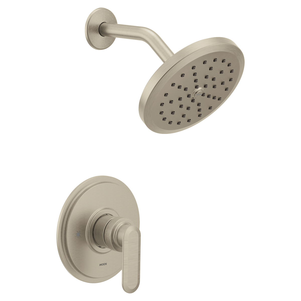 Moen Greenfield M-CORE 3 Series Eco-Performance Shower Only UT33322EP in Brushed Nickel (UT33322EPBN)