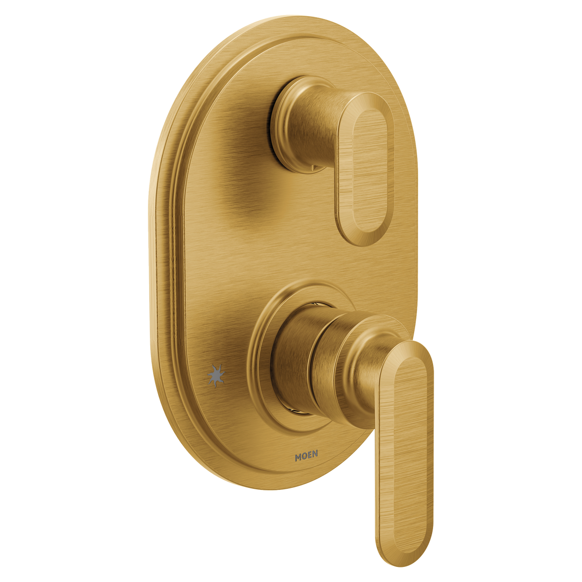 Moen Greenfield M-CORE with Transfer M-CORE Transfer Valve Trim UT33341 in Brushed Gold (UT33341BG)