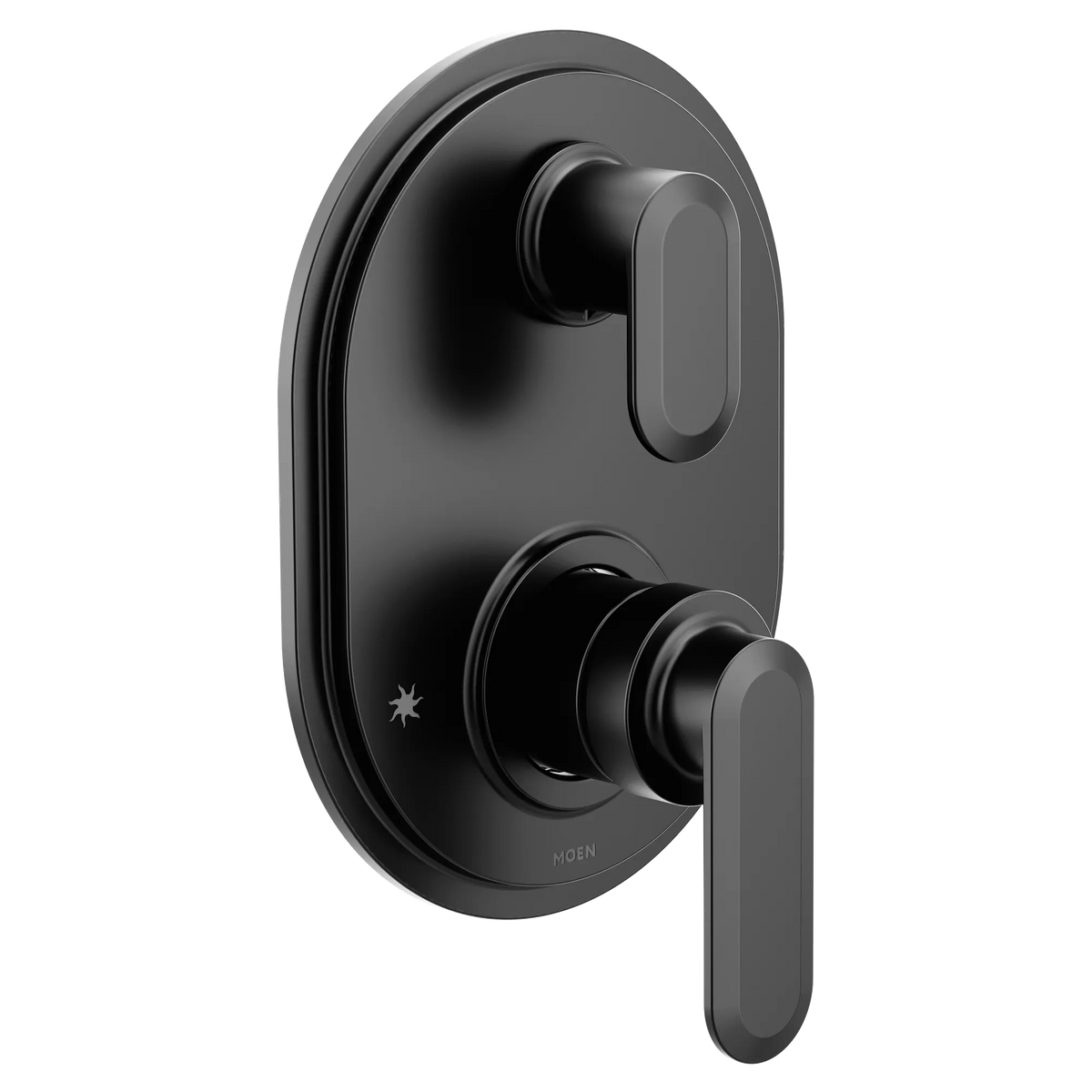 Moen Greenfield M-CORE with Transfer M-CORE Transfer Valve Trim UT33341 in Matte Black (UT33341BL) - view 2