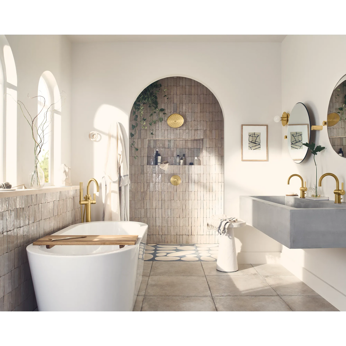 Moen Cia M-CORE 3-Series Shower Only UT3362 in Brushed Gold (UT3362BG) - view 14