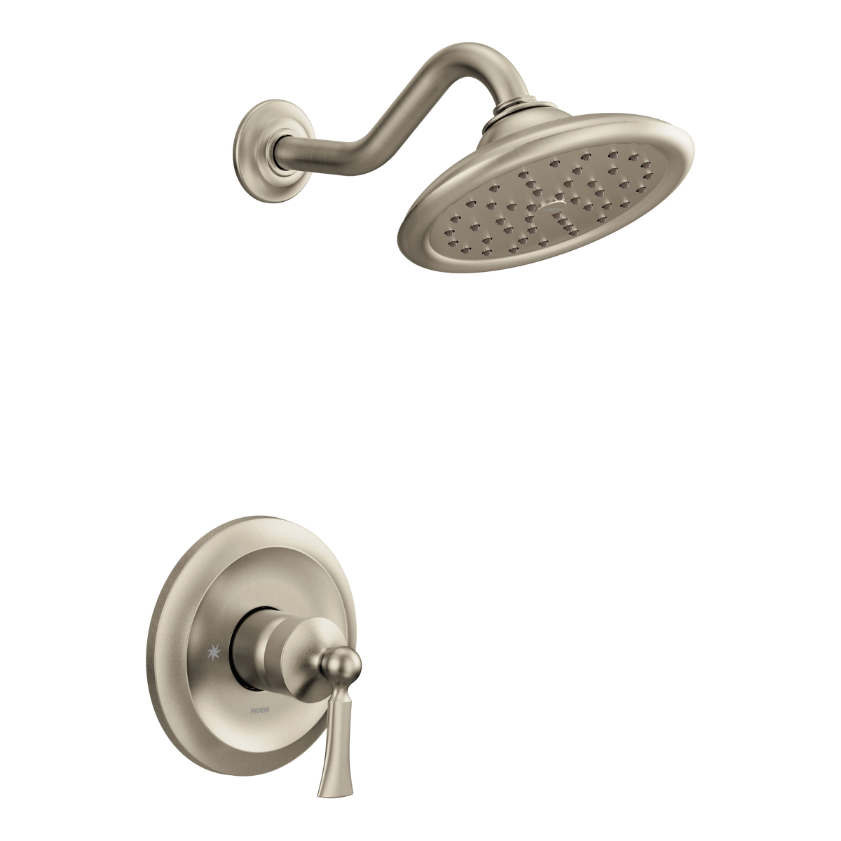 Moen Wynford M-CORE 3-Series Shower Only UT35502 in Brushed Nickel (UT35502BN)