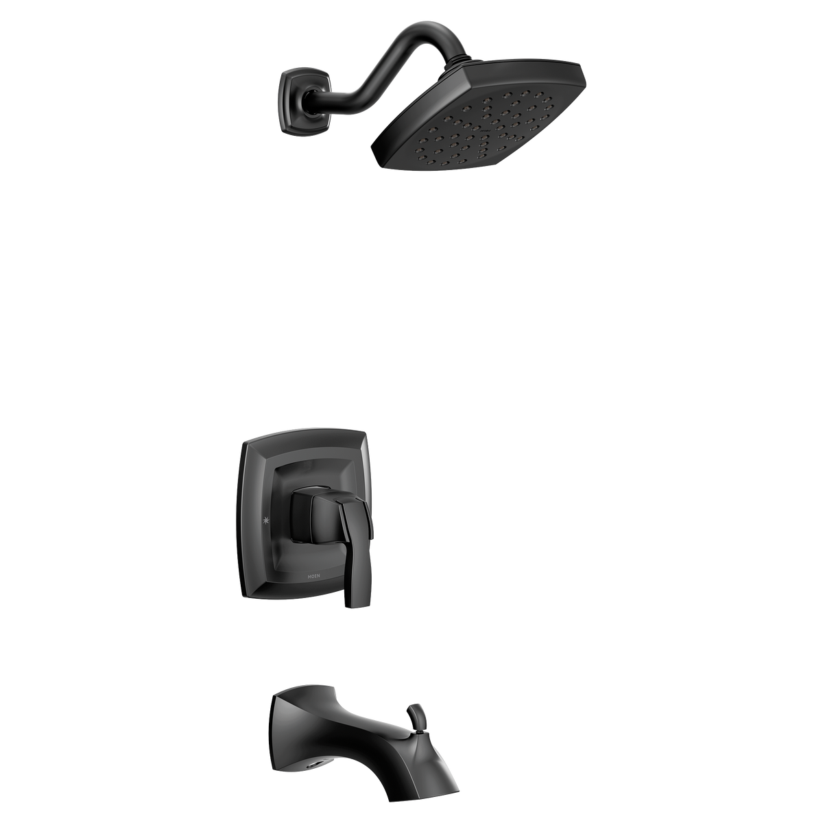Moen Voss M-CORE 3-Series Eco-Performance Tub/Shower UT3693EP in Matte Black (UT3693EPBL)