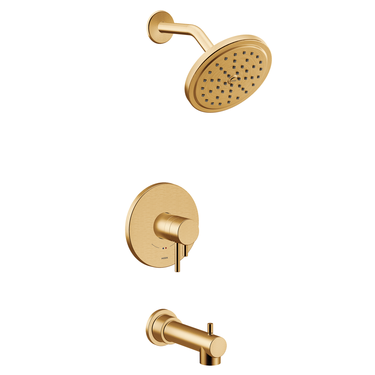 Moen Align M-CORE 4-Series Tub/Shower UT4293EP in Brushed Gold (UT4293EPBG)
