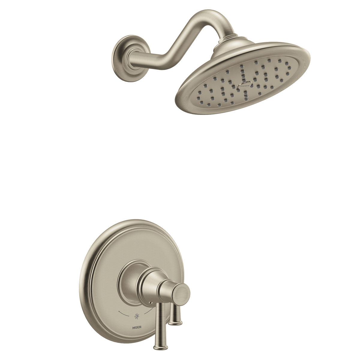 Moen Belfield M-CORE 4-Series Shower Only UT4312EP in Brushed Nickel (UT4312EPBN)