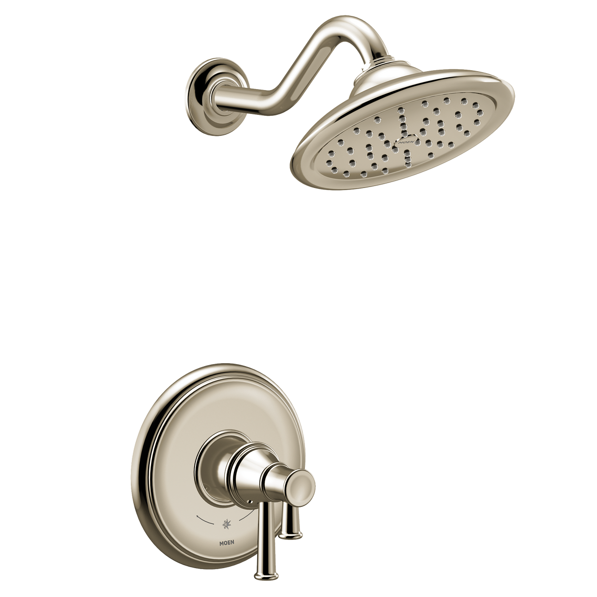 Moen Belfield M-CORE 4-Series Shower Only UT4312EP in Polished Nickel (UT4312EPNL)