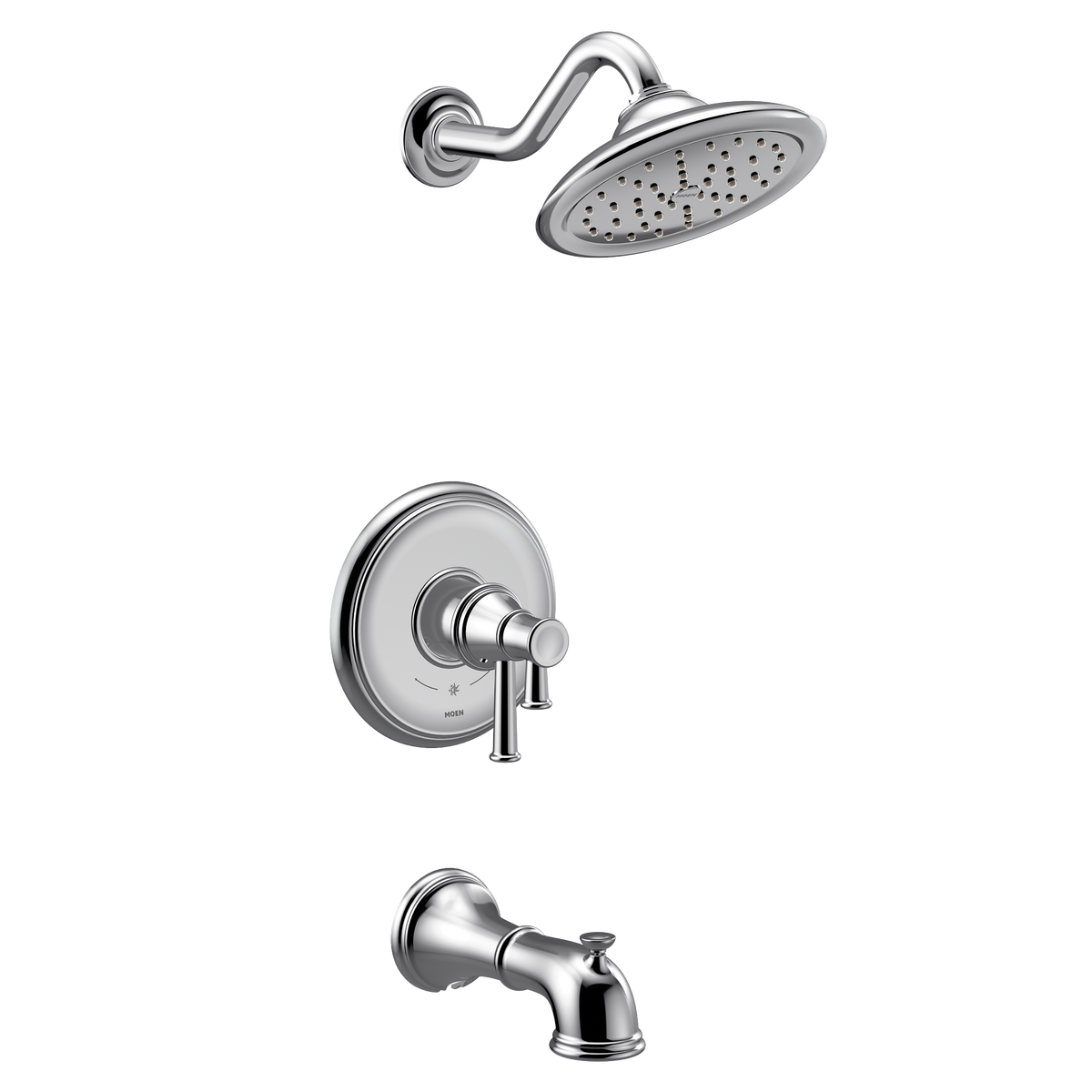 Moen Belfield M-CORE 4-Series Tub/Shower UT4313EP in Chrome (UT4313EP)