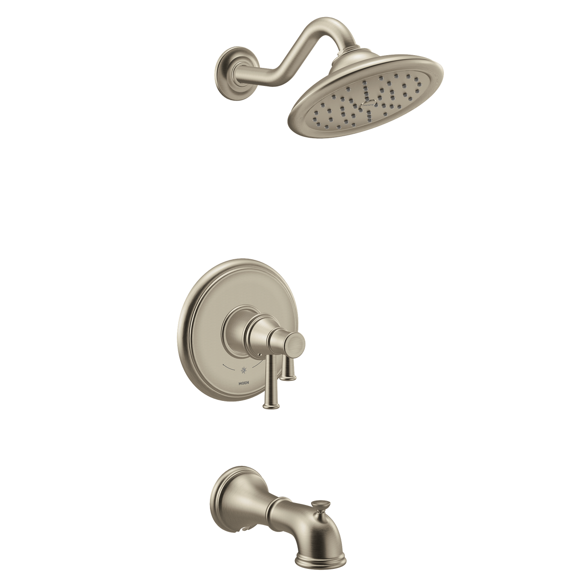 Moen Belfield M-CORE 4-Series Tub/Shower UT4313EP in Brushed Nickel (UT4313EPBN)