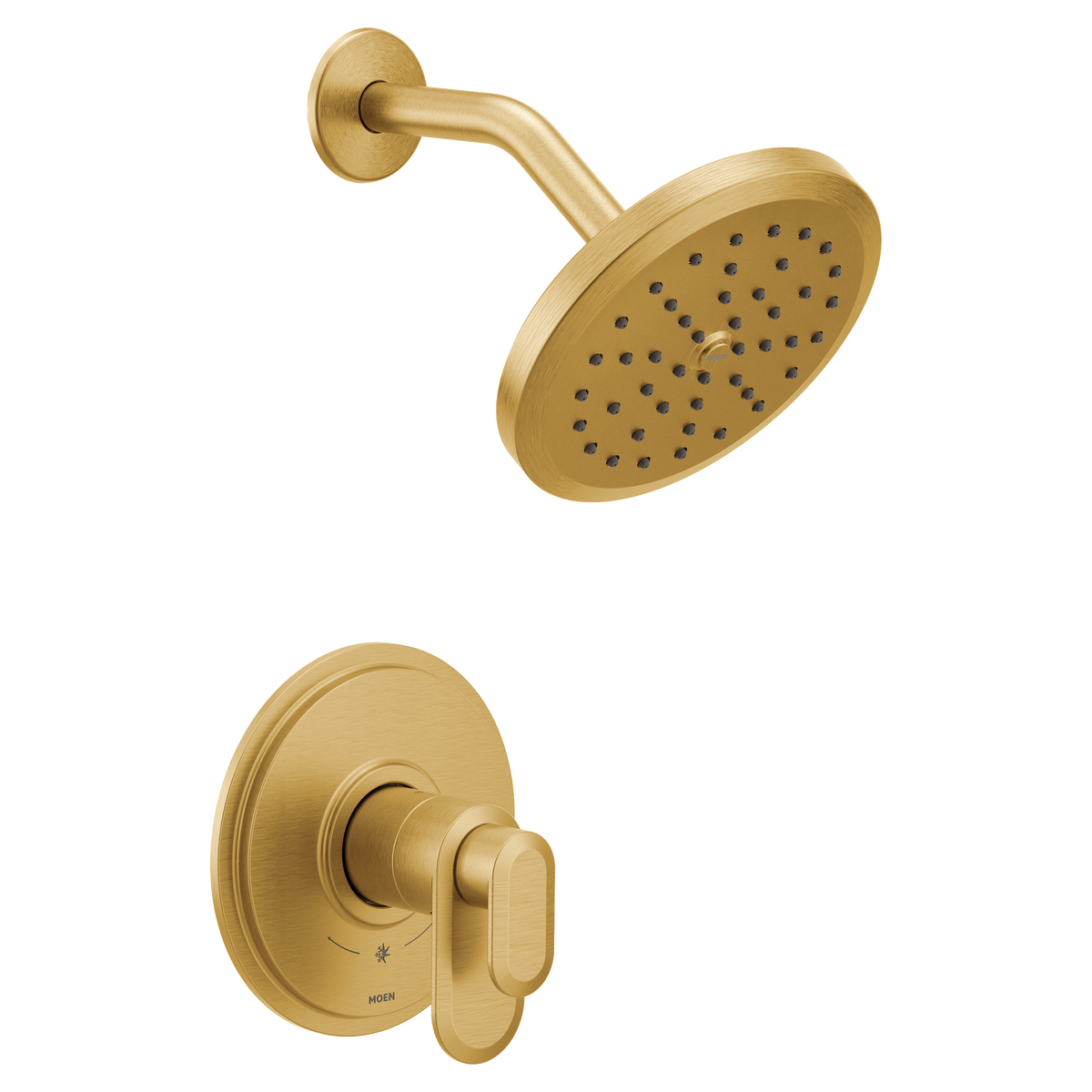 Moen Greenfield M-CORE 4-Series Shower Only UT4322EP in Brushed Gold (UT4322EPBG)