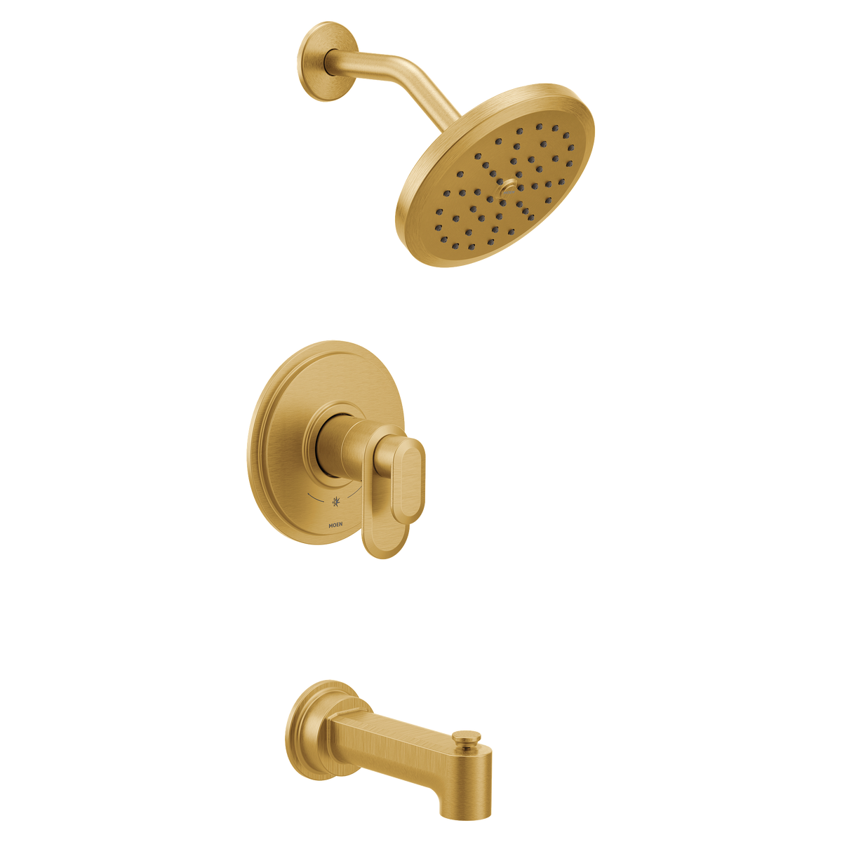 Moen Greenfield M-CORE 4-Series Tub/Shower UT4323EP in Brushed Gold (UT4323EPBG)