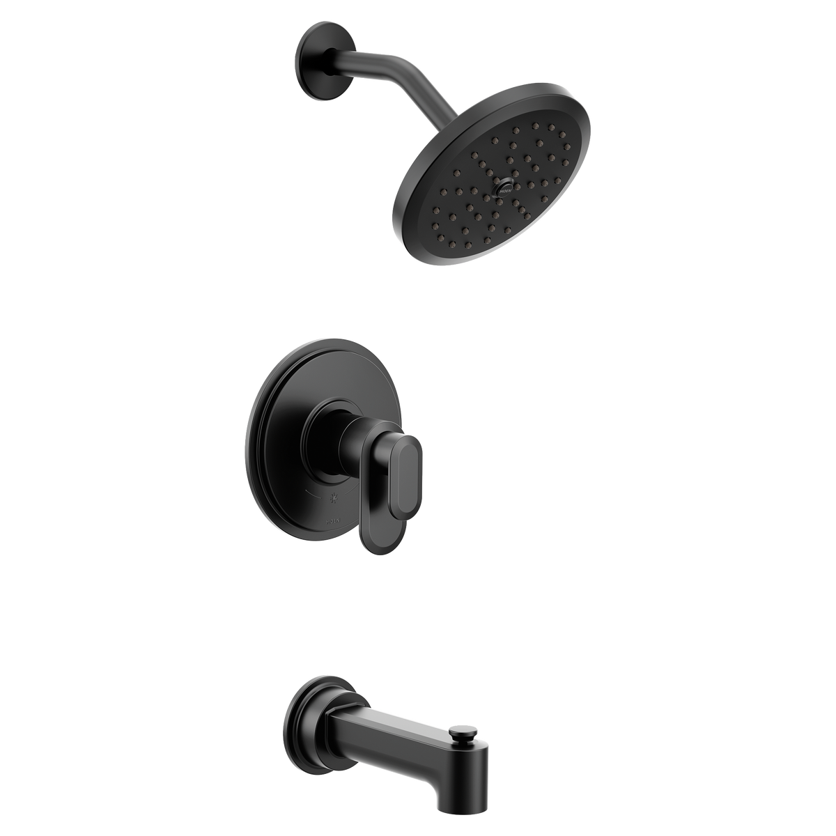 Moen Greenfield M-CORE 4-Series Tub/Shower UT4323EP in Matte Black (UT4323EPBL)