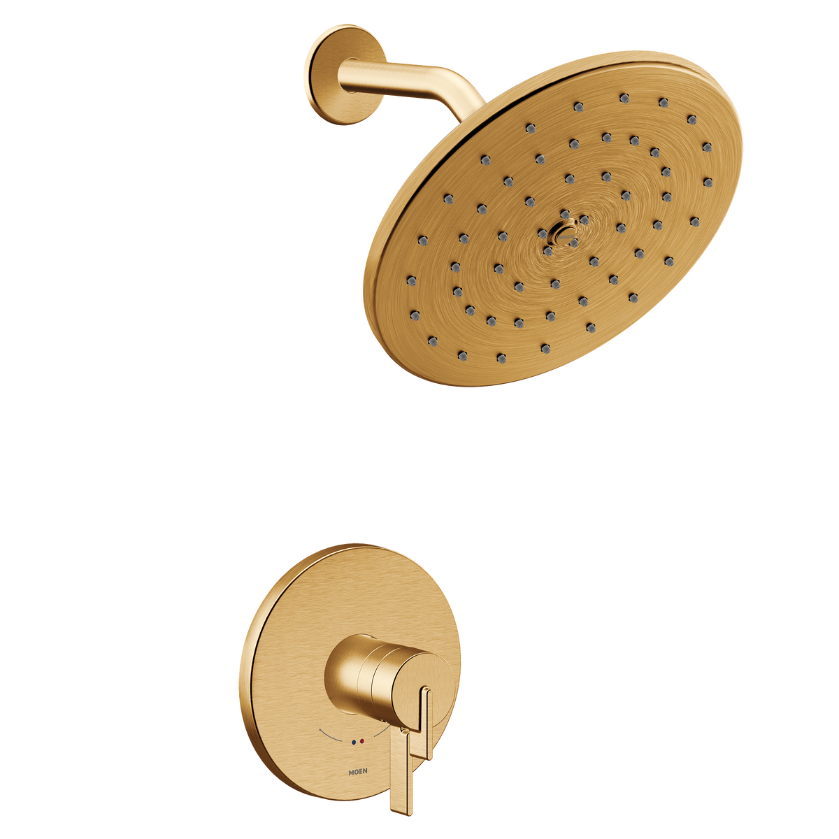 Moen Cia M-CORE 4-Series Shower Only UT4362EP in Brushed Gold (UT4362EPBG)