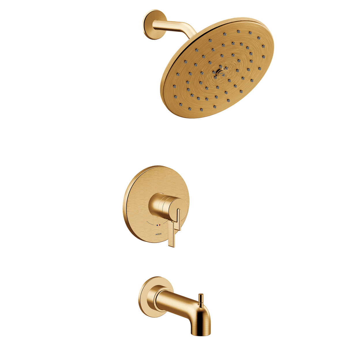 Moen Cia M-CORE 4-Series Tub/Shower UT4363EP in Brushed Gold (UT4363EPBG)