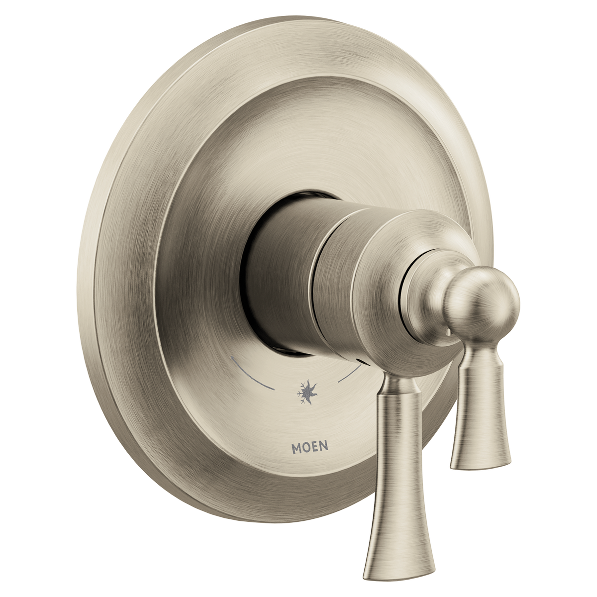 Moen Wynford M-CORE 4-Series Tub/Shower Valve Only UT45501 in Brushed Nickel (UT45501BN)
