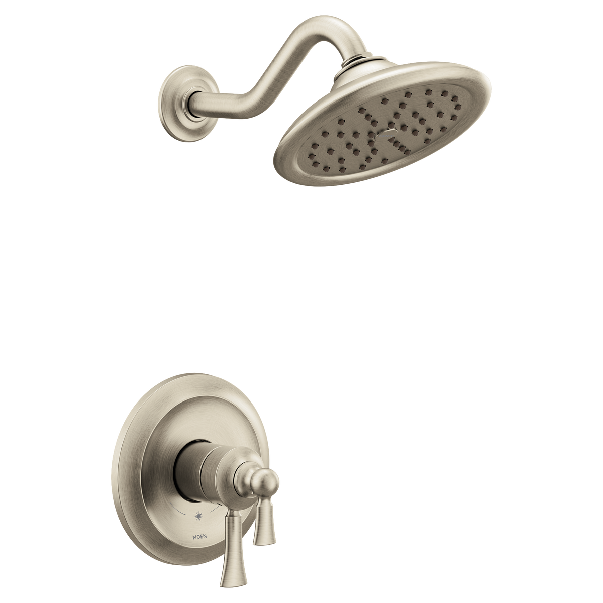 Moen Wynford M-CORE 4-Series Shower Only UT45502EP in Brushed Nickel (UT45502EPBN)