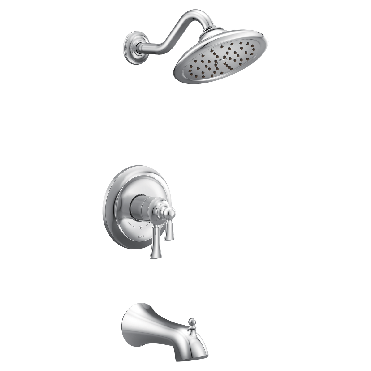 Moen Wynford M-CORE 4-Series Tub/Shower UT45503EP in Chrome (UT45503EP)