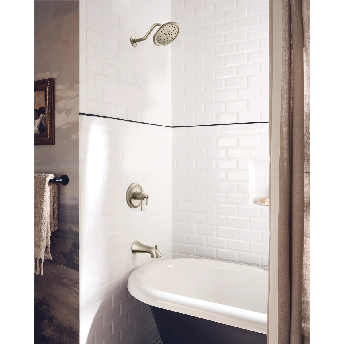 Moen Wynford M-CORE 4-Series Tub/Shower UT45503EP in Brushed Nickel (UT45503EPBN) - view 2