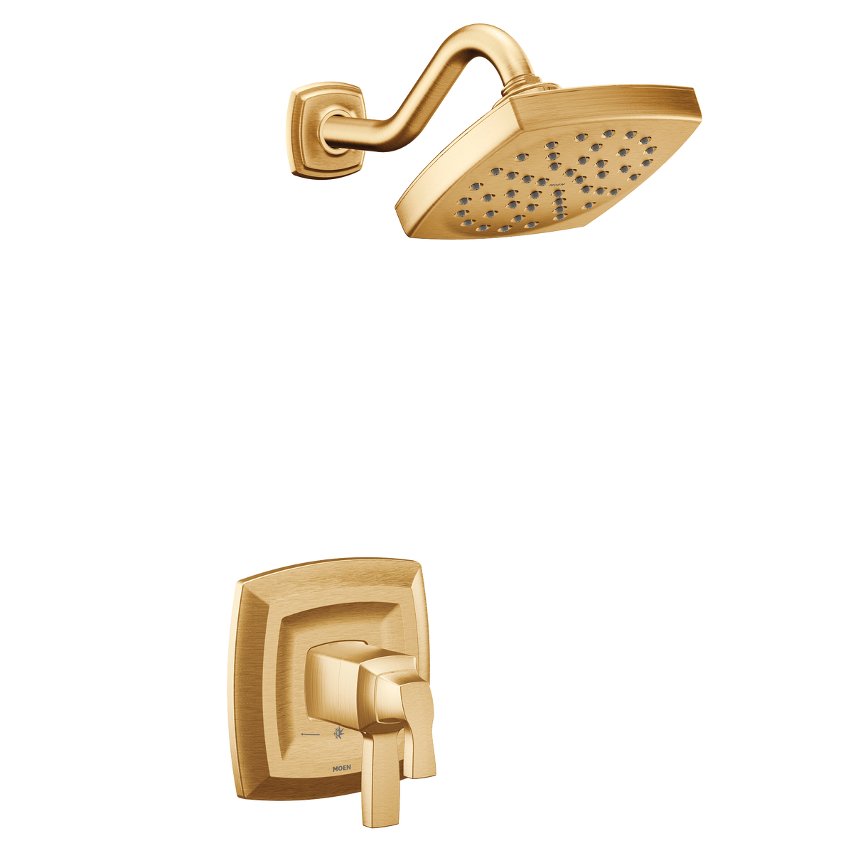 Moen Voss M-CORE 4-Series Shower Only UT4692EP in Brushed Gold (UT4692EPBG)