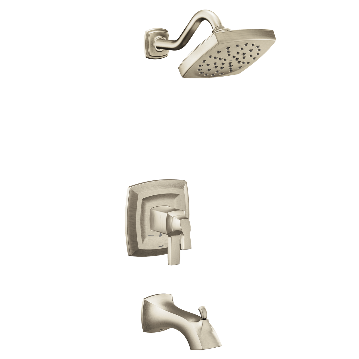 Moen Voss M-CORE 4-Series Tub/Shower UT4693EP in Brushed Nickel (UT4693EPBN)