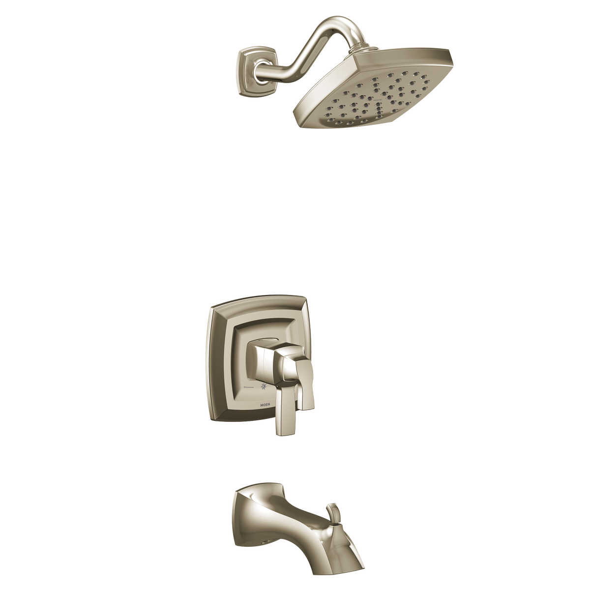 Moen Voss M-CORE 4-Series Tub/Shower UT4693EP in Polished Nickel (UT4693EPNL)