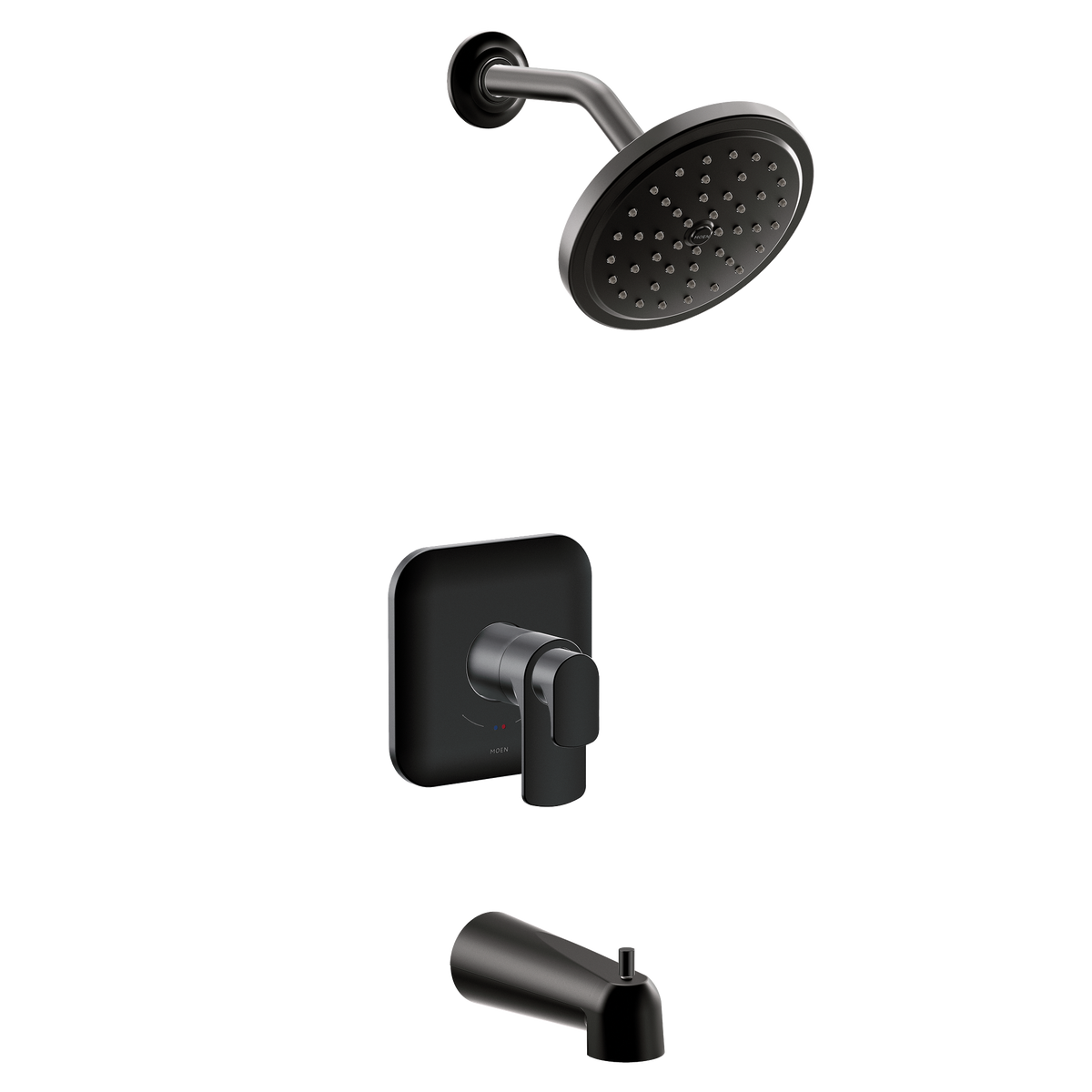 Moen Rizon M-CORE 4-Series Tub/Shower UT4813EP in Matte Black (UT4813EPBL)