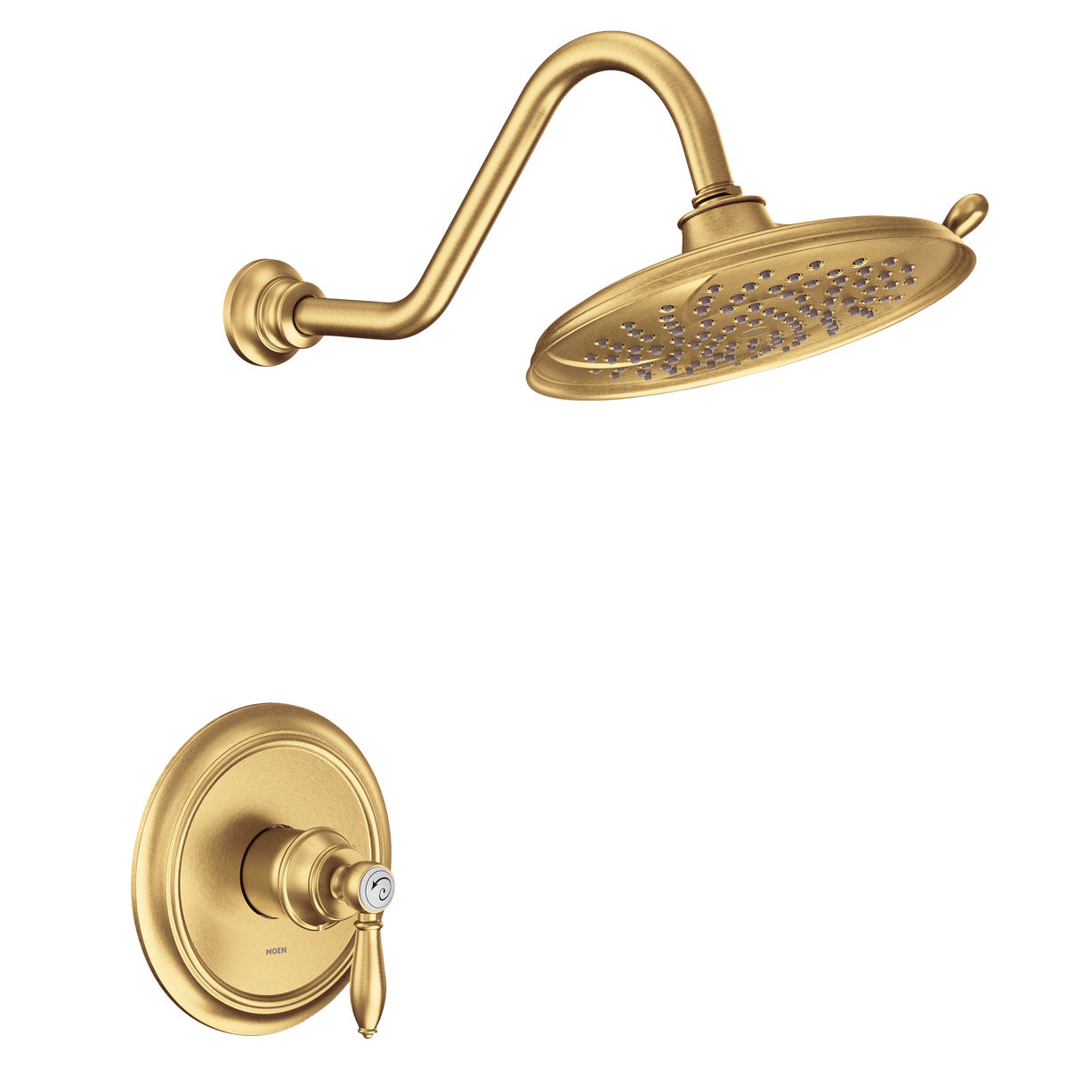 Moen Weymouth M-CORE 2-Series Shower Only UTS232102EP in Brushed Gold (UTS232102EPBG)