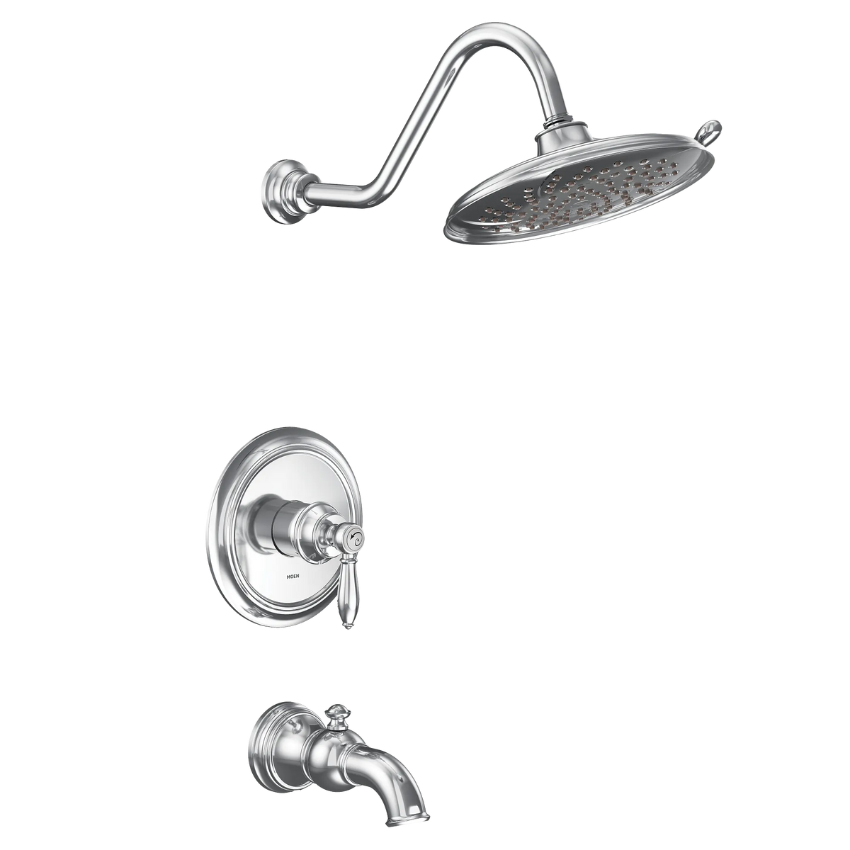 Moen Weymouth M-CORE 2-Series Tub/Shower UTS232104EP in Chrome (UTS232104EP) - view 2
