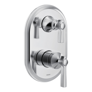 Moen Flara M-CORE 3-Series with Integrated Transfer Valve Trim UTS2411 in Chrome (UTS2411)