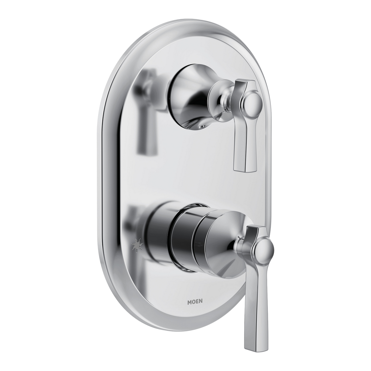 Moen Flara M-CORE 3-Series with Integrated Transfer Valve Trim UTS2411 in Chrome (UTS2411)